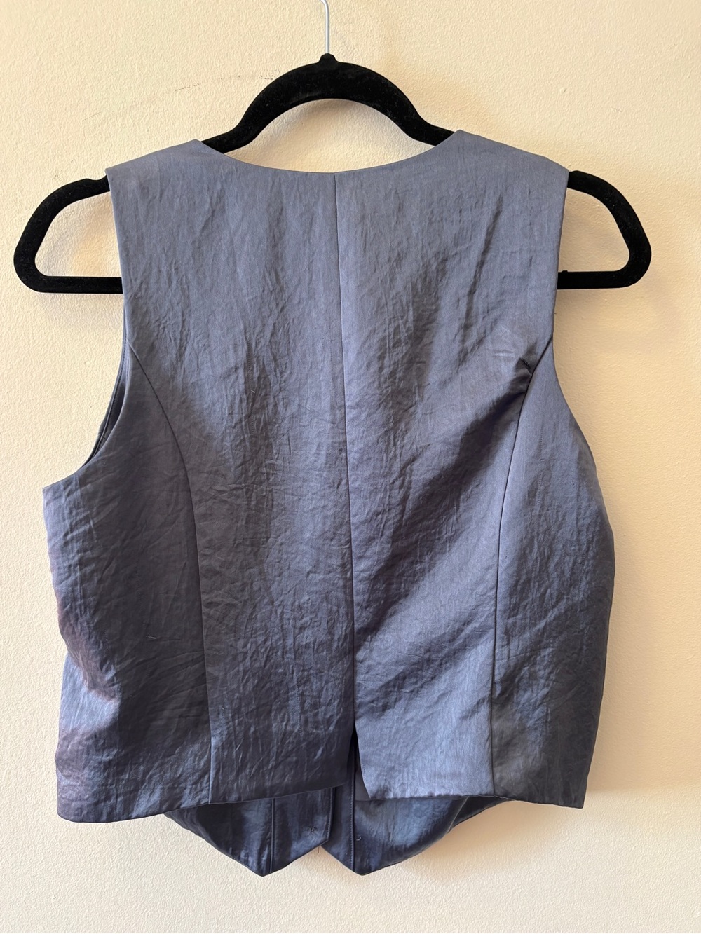 Madewell Slate Blue Vest - Picture 4 of 4